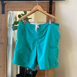 Lacoste Green Board Shorts Size XL